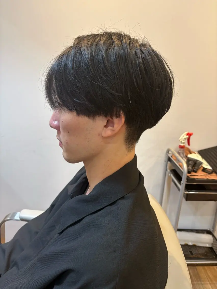 メンズ カット 韓国ヘアー🇰🇷 MIWAのヘアスタイル