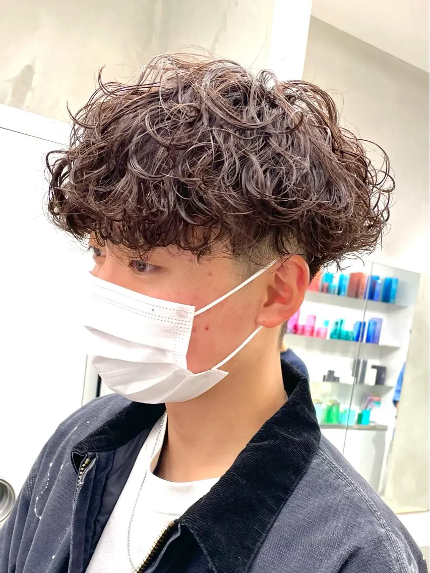 カット+カラー+パーマ【メンズ限定】の写真