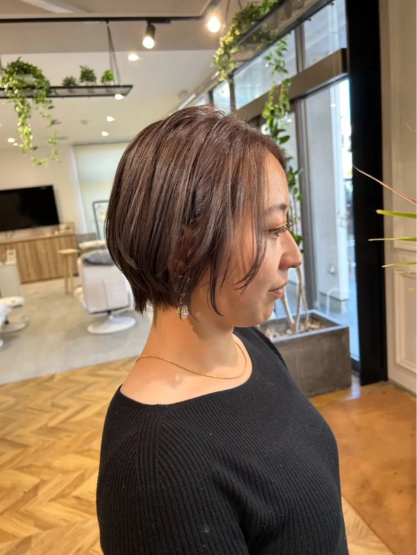 ショート 髙橋 美妃のヘアスタイル