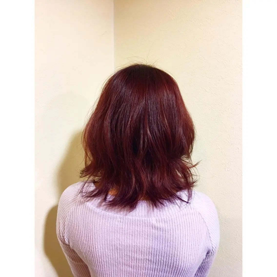 ミディアム ヤマグチ ヒカルのヘアスタイル