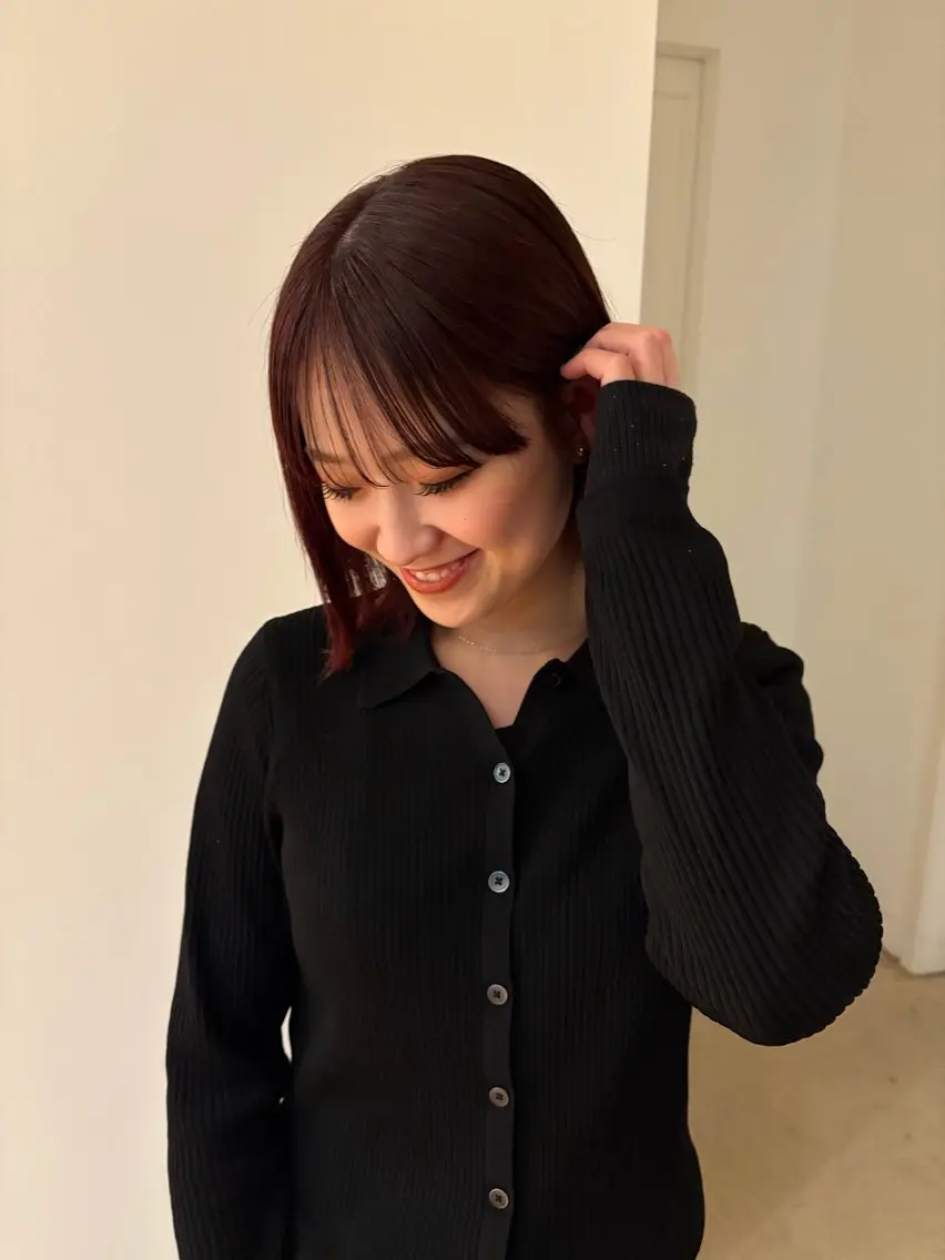 ヘアカラー印象カウンセリング+透明感ワンカラー💫の写真
