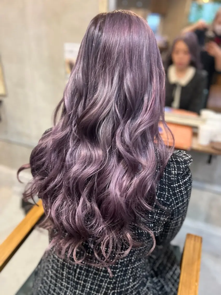 ロング 🙂‍↕️吉岡 輝要/カラーモデルのヘアスタイル