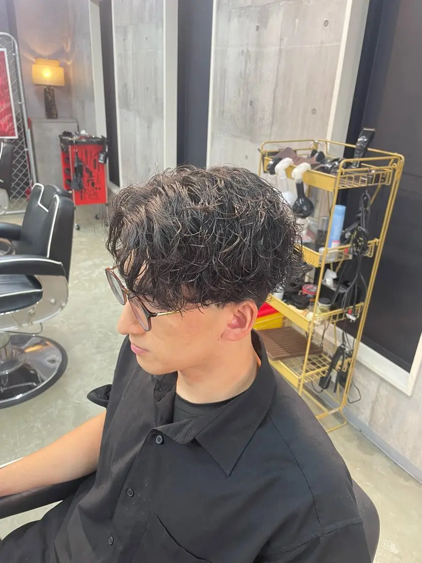 ミディアム メンズ特化/パーマ /swag/ルカのヘアスタイル