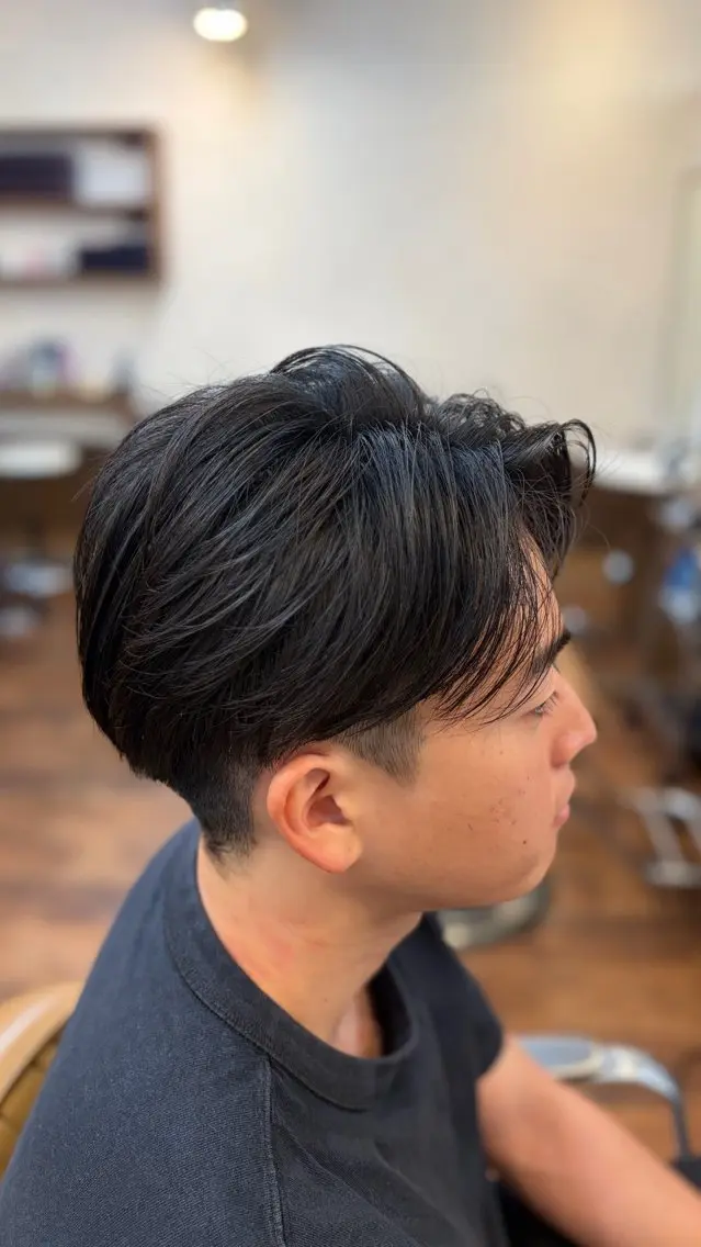 メンズ カット 長谷部 颯のヘアスタイル