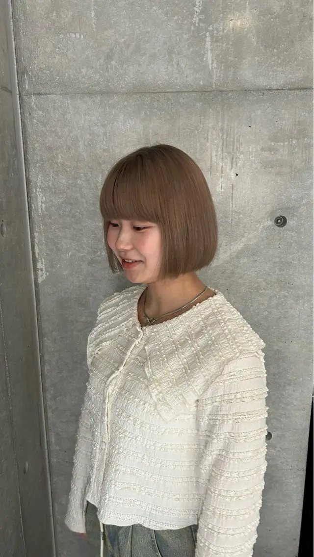ショート FERIAあべの店 瀧本岬のヘアスタイル