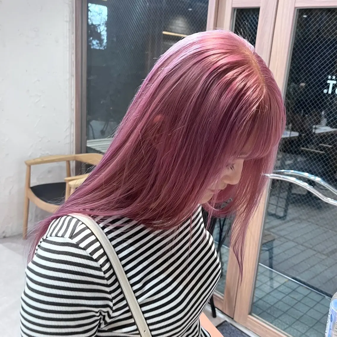 ロング カラー ヘアカラー トリートメント 🩶レイナ🩶 color/nailのヘアスタイル
