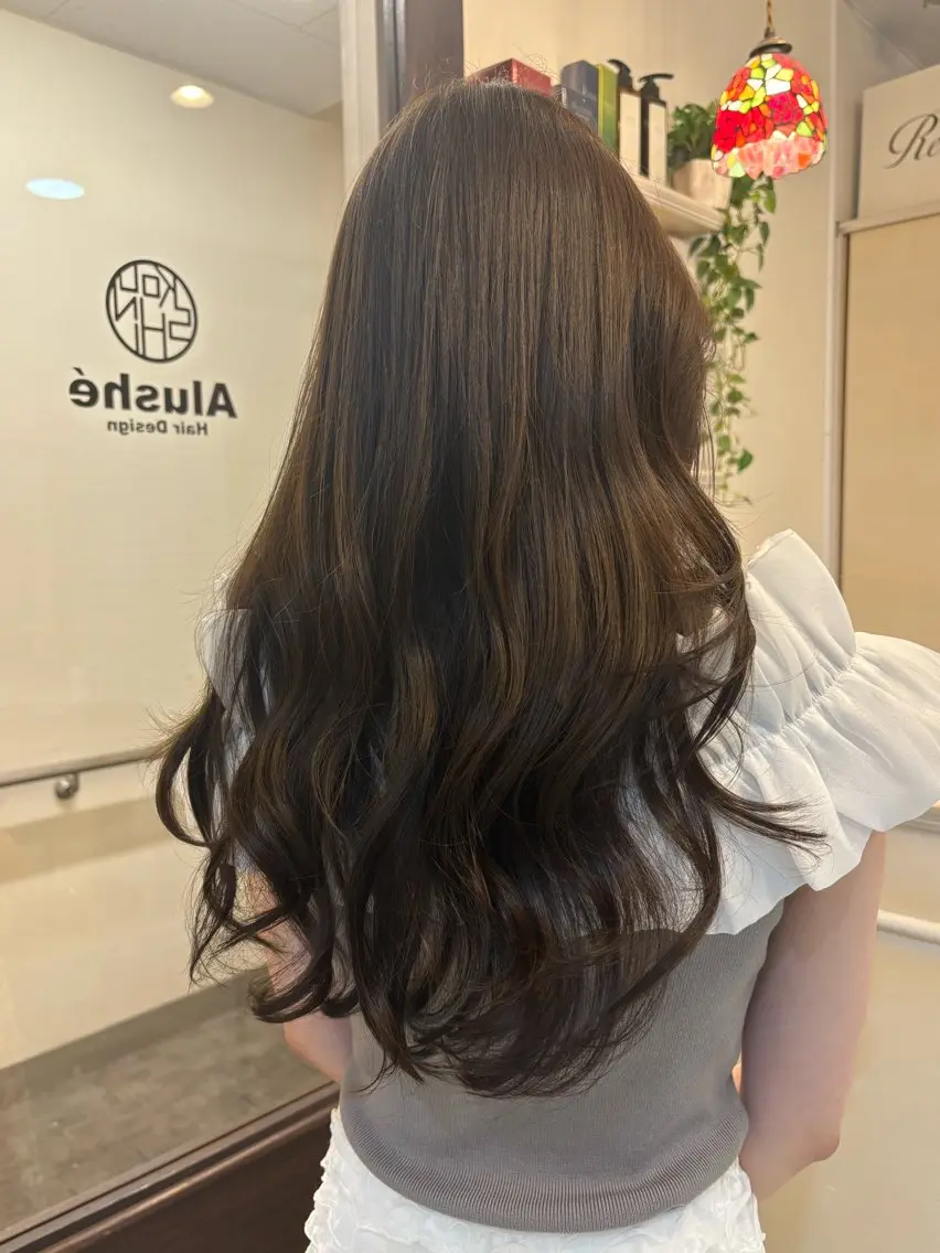 ロング レイヤーカット 大人艶髪🌷 ✨久保田🐼のヘアスタイル