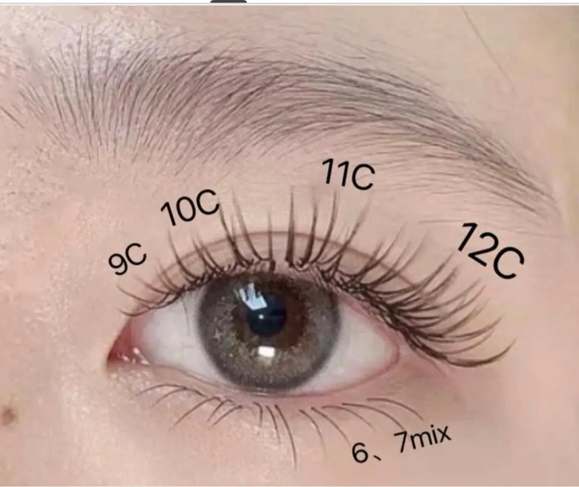 ダブルフラットラッシュ70束+下まつ毛30本 オフなしの写真