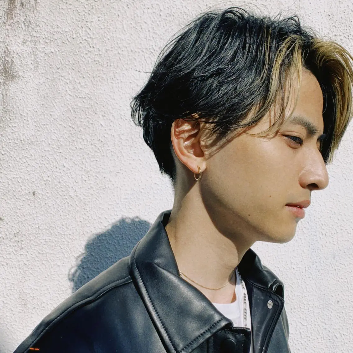 ミディアム メンズ 三矢 ちなつのヘアスタイル