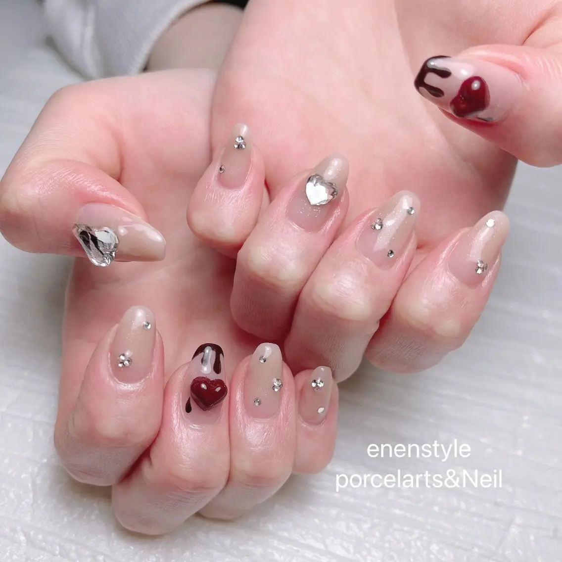 ネイル ハンドネイル 🐾enen style 🐾のネイルデザイン