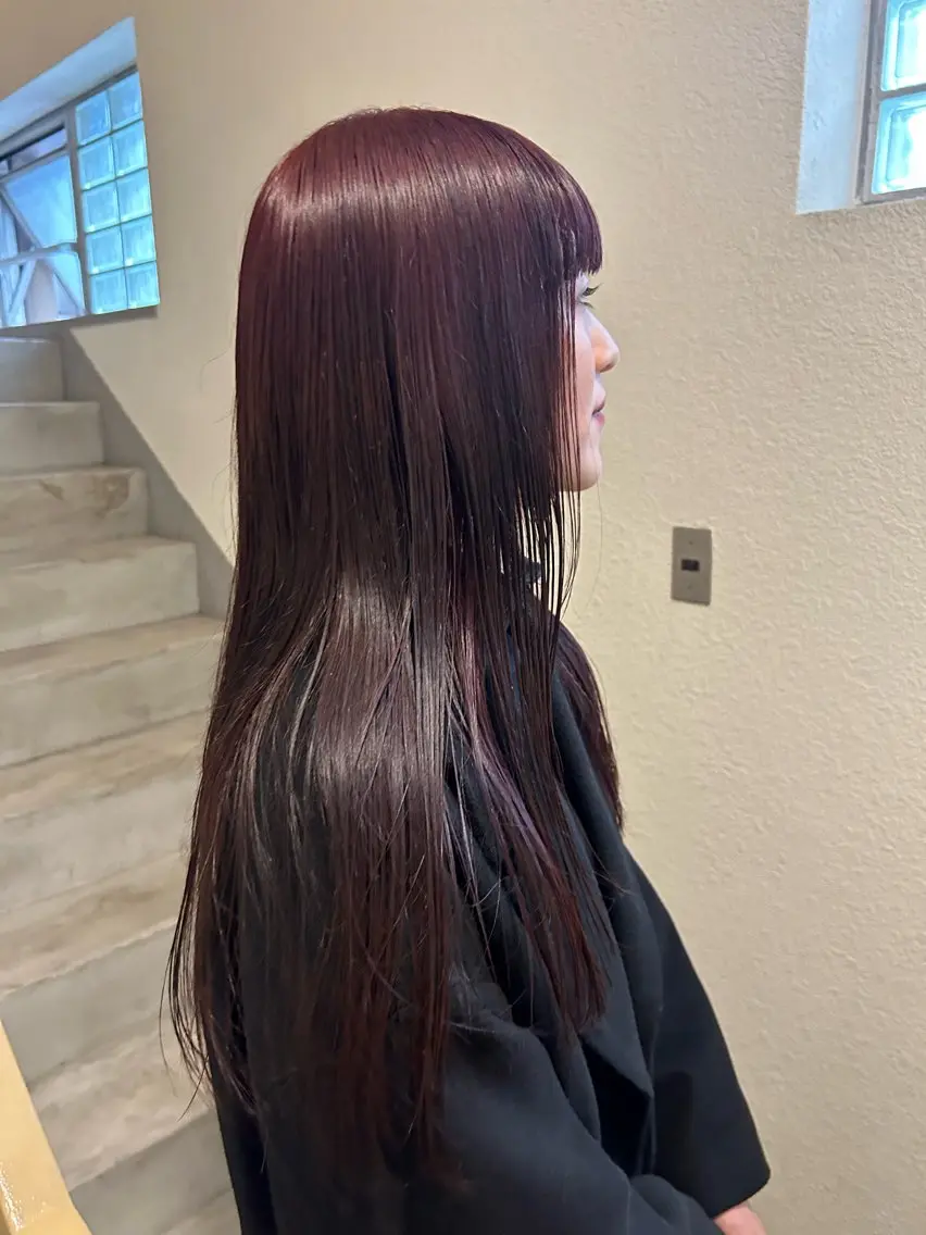 ロング 薄暮 マツイ　レンのヘアスタイル