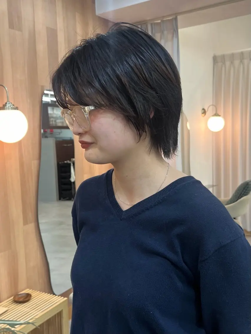 ショート ショートヘア カット トリートメント 駒場 まといのヘアスタイル