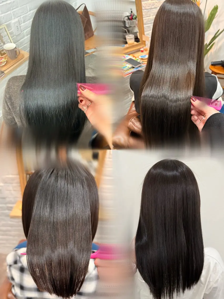 セミロング カラー 透明感カラー グレージュ 髪質改善 トリートメント カット ヘアカラー トリートメント GOODDAY 🫧Manami🫧のヘアスタイル
