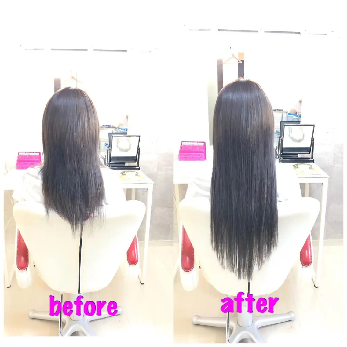 ロング エクステ 🌸ドレスアップ 心斎橋店🌸のヘアスタイル