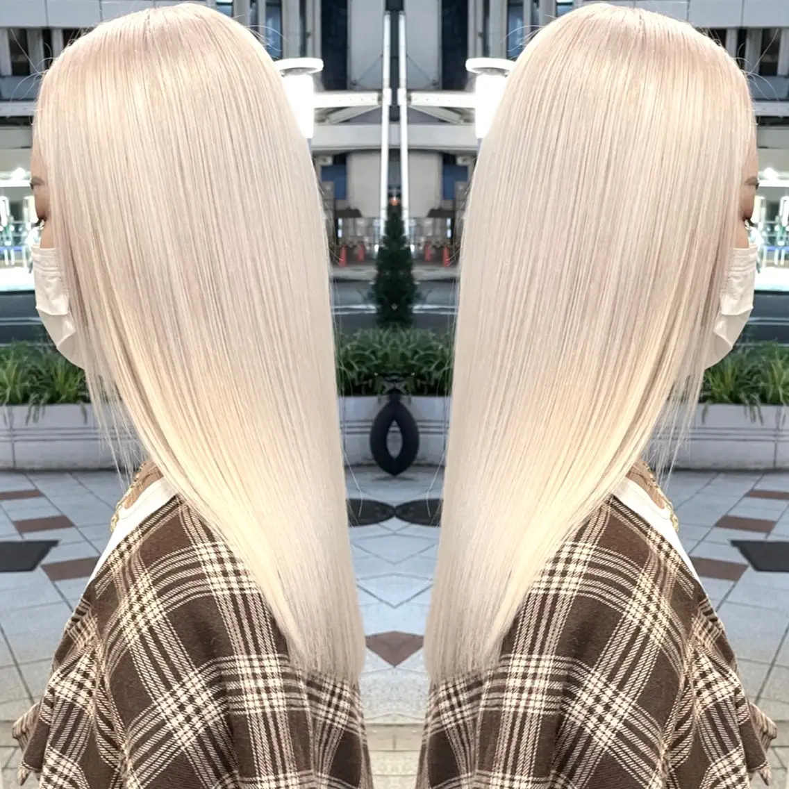 ロング 糸川 伸樹のヘアスタイル