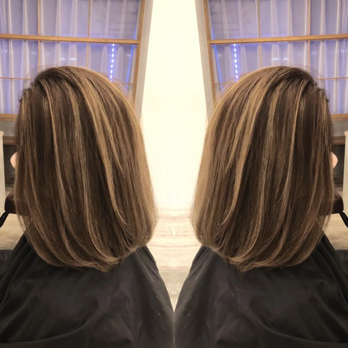 ショート カラー ブリーチカラー🌈 石垣翔太のヘアスタイル