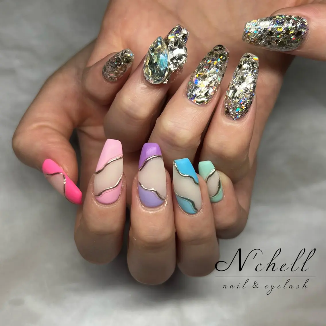 ネイル ハンドネイル Nailist Aoiのネイルデザイン