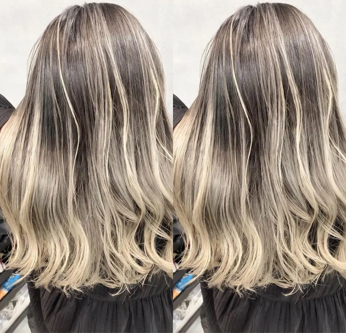 ミディアム レイヤーカット hairstudio NOAのヘアスタイル