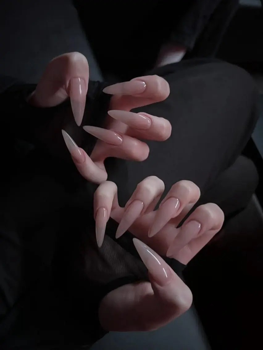 ネイル アートネイル 長さ出し フラッシュネイル ジェルネイル 韓国ネイル ハンドネイル Yuri.nail studioのネイルデザイン