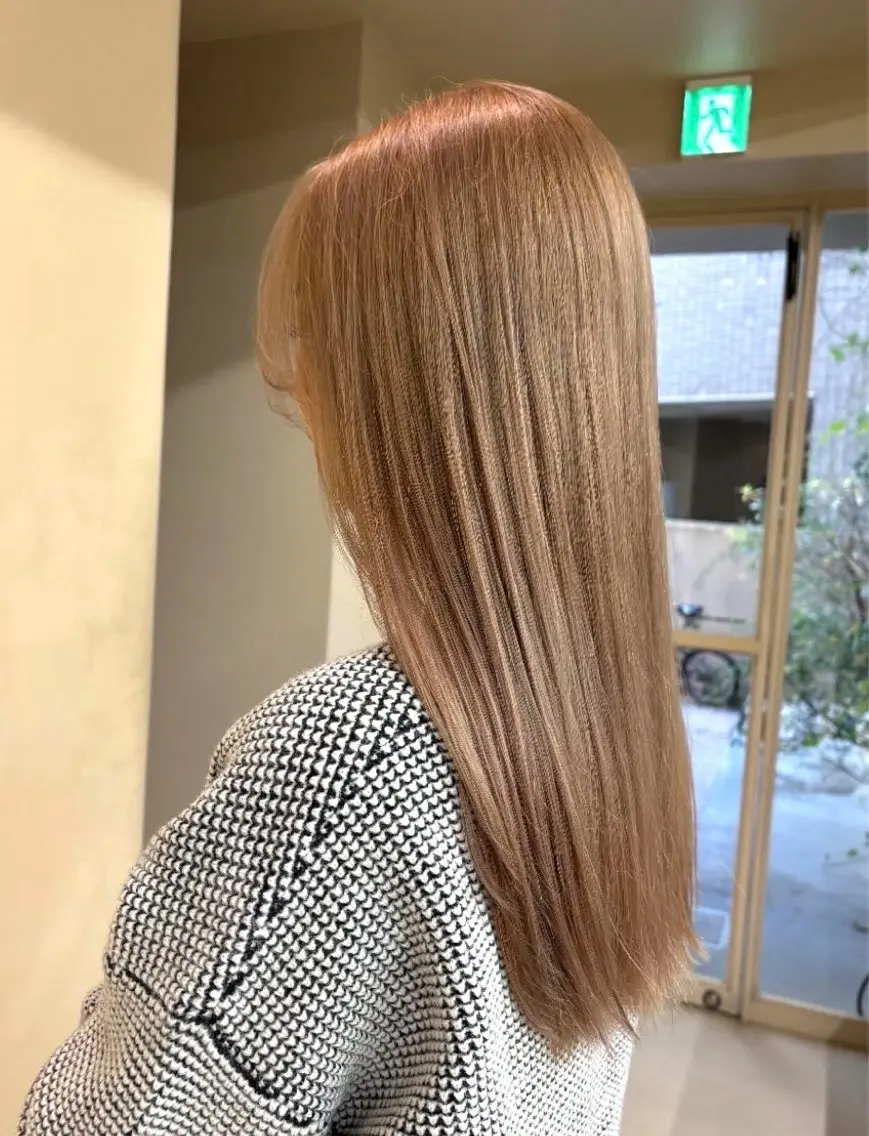 ロング ヘアカラー 🎀ハイトーン/ 髪質改善あやな🪽のヘアスタイル