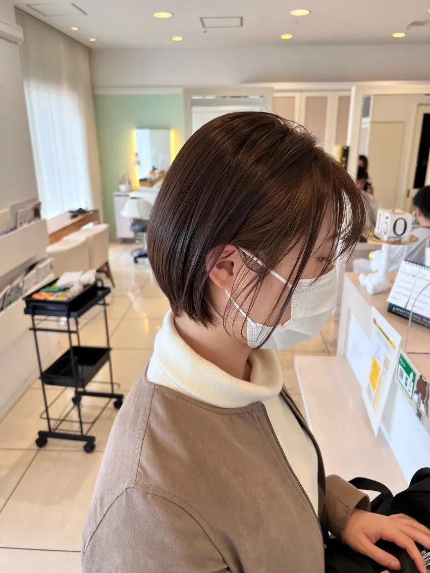 ショート カット トリートメント 金子 直樹のヘアスタイル