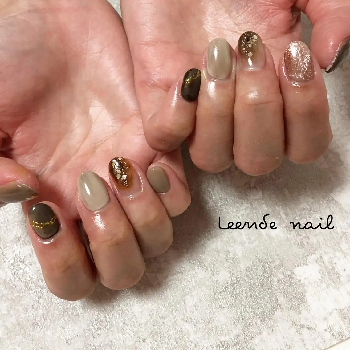 ネイル ハンドネイル Leendenail 【リエンダネイル】のネイルデザイン