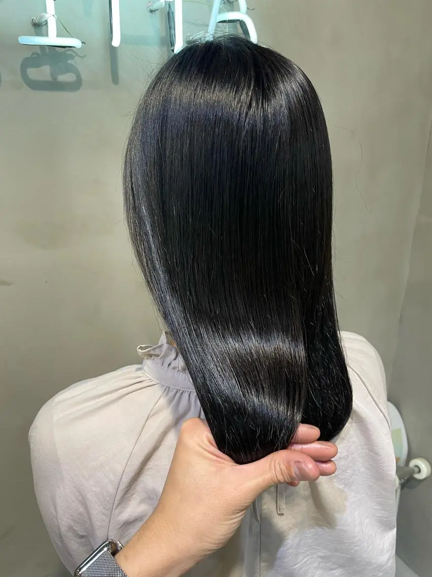 就活応援キャンペーン❣️暗髪グレージュ&シルクトリートメント👑の写真
