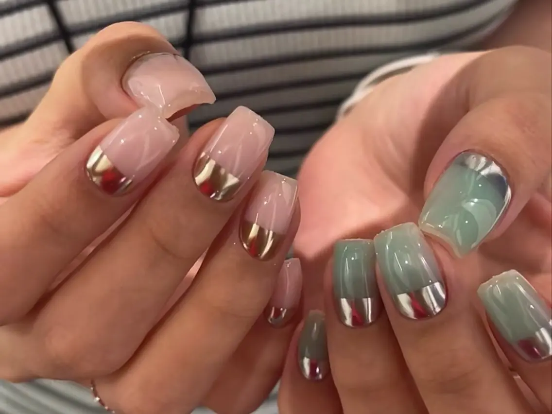 ミディアム ハンドネイル Atelier nail salonのネイルデザイン