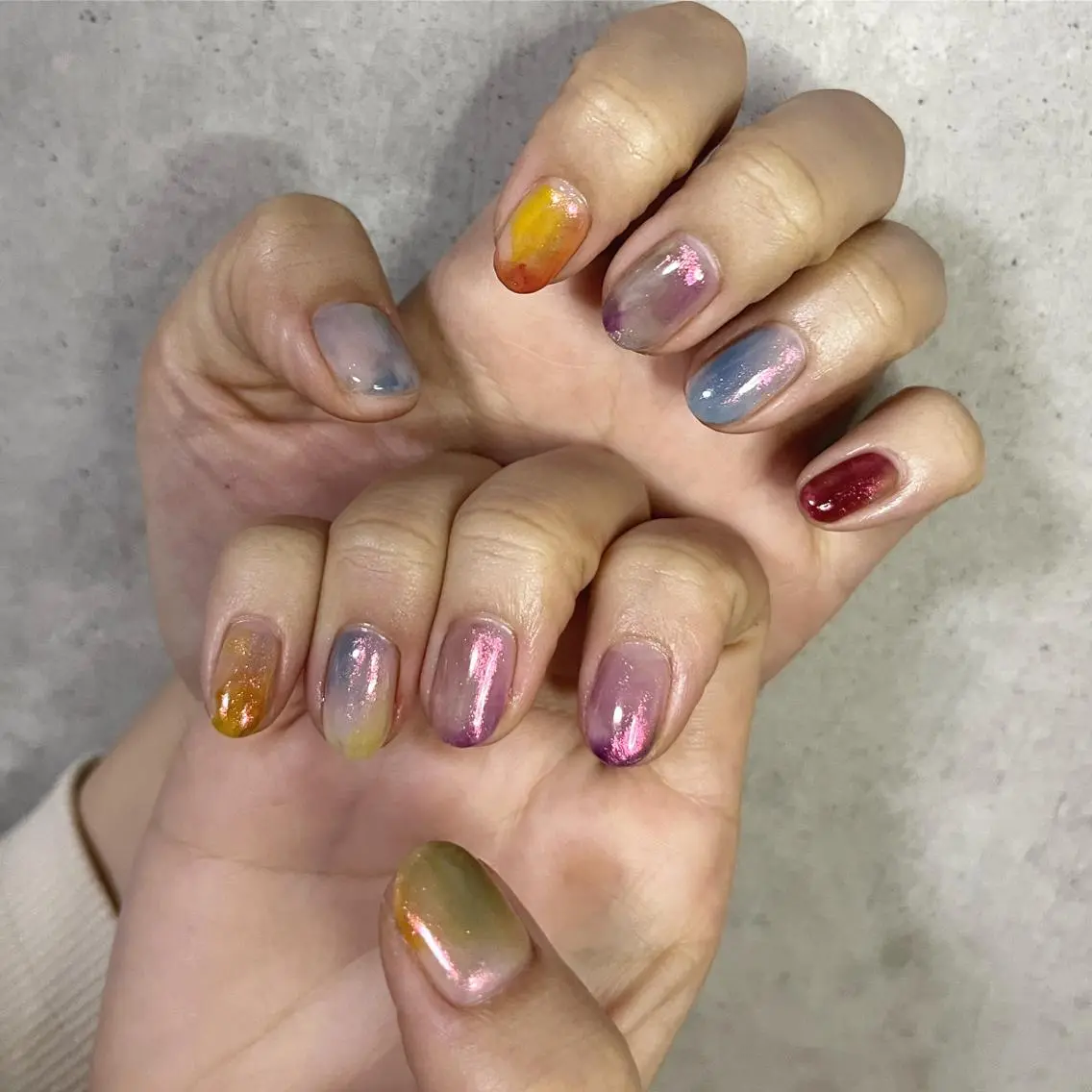 ネイル ハンドネイル pyoru shihoriのヘアスタイル
