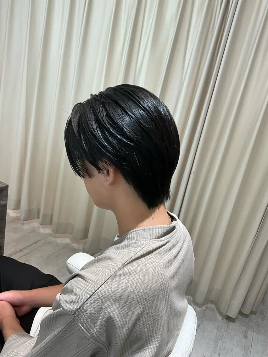 メンズカットの写真