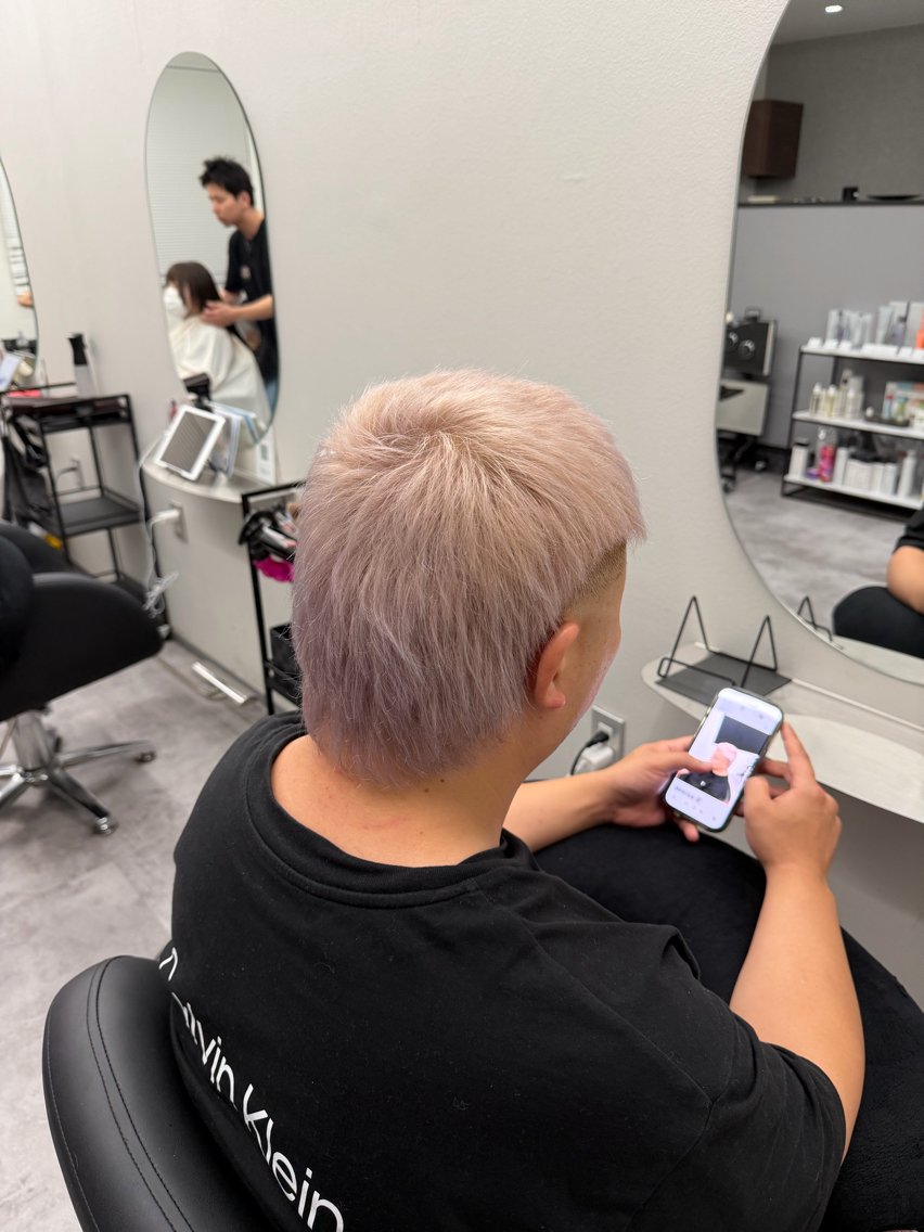 ショート メンズ 【メッシュ×パーマ】 ❤️🔥Koukiのヘアスタイル