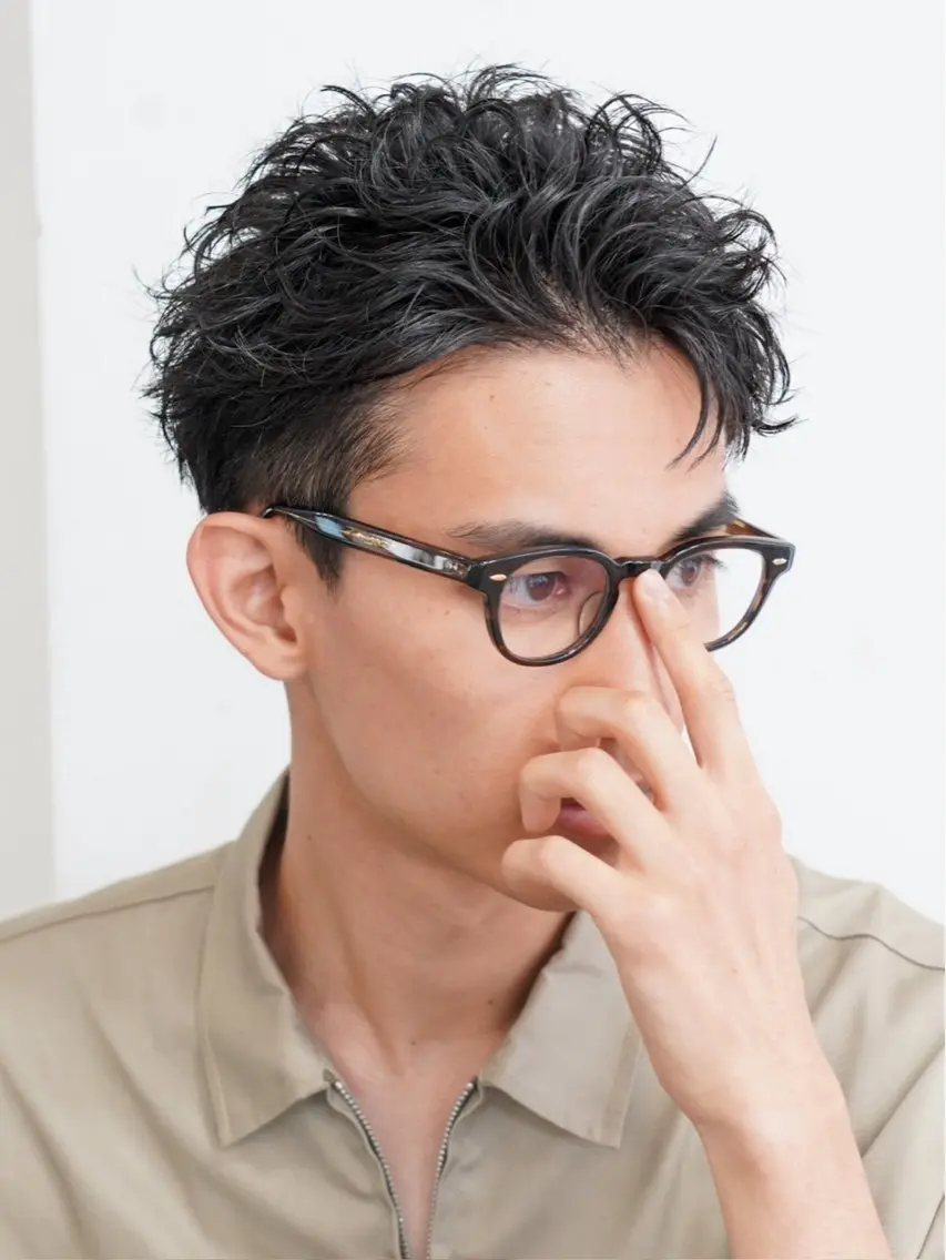 カラー パーマ ツイストスパイラルパーマ ウルフカット ニュアンスパーマ プードルパーマ スパイラルパーマ 夏果⭐︎fifth 天神 海外風パーマのヘアスタイル
