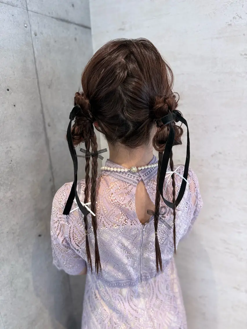ヘアアレンジ 🎀ヘアセット/艶髪 /はやしほのか🎀のヘアスタイル