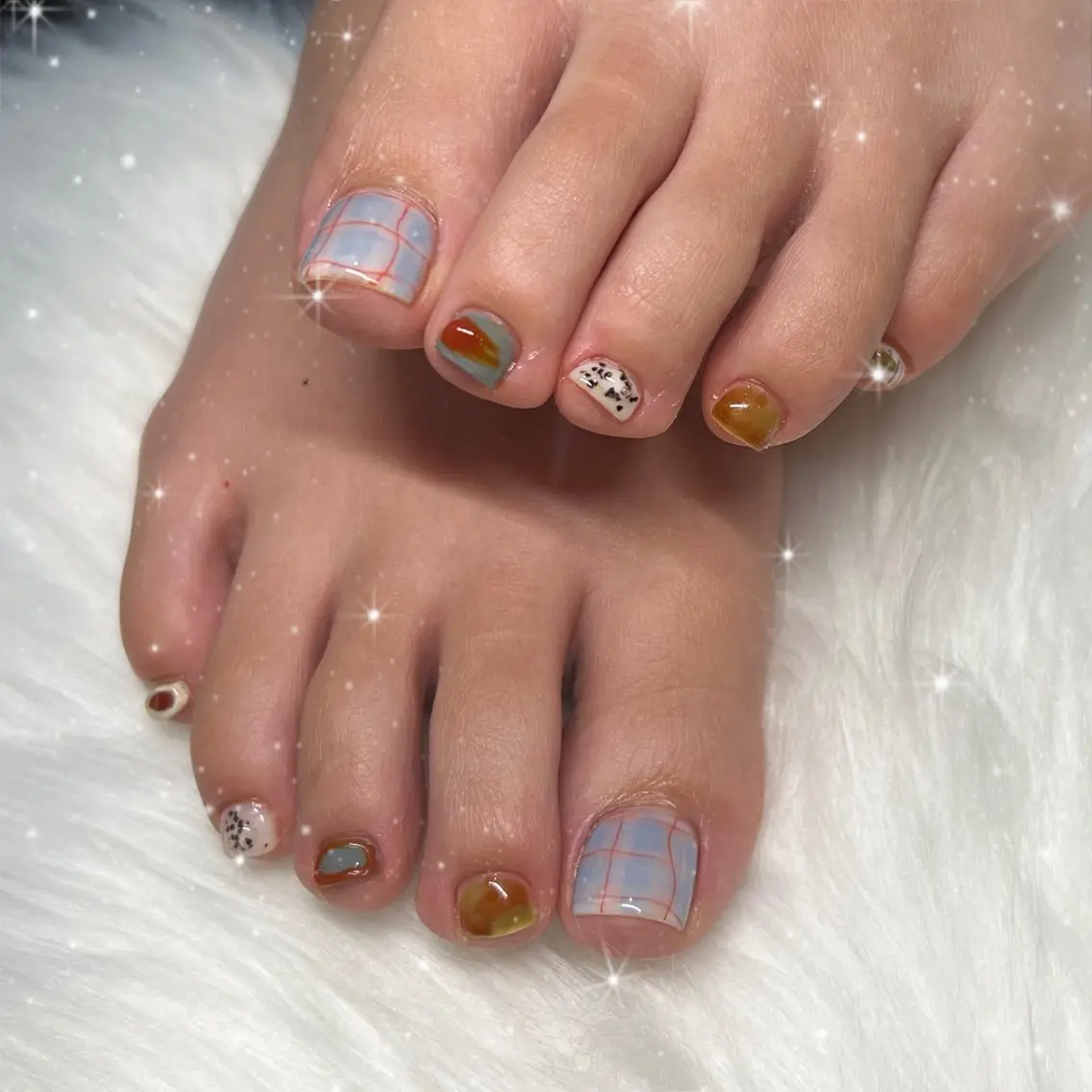 ネイル フットネイル spica nail meguのネイルデザイン