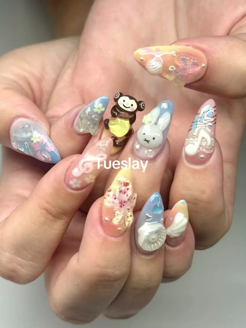 ネイル トップコート/ 下北沢nailのネイルデザイン