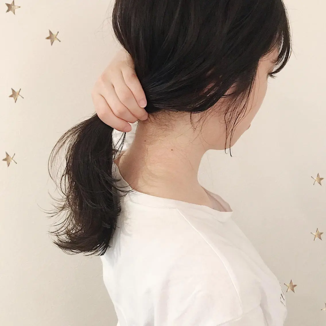 セミロング カット 市川 千夏のヘアスタイル