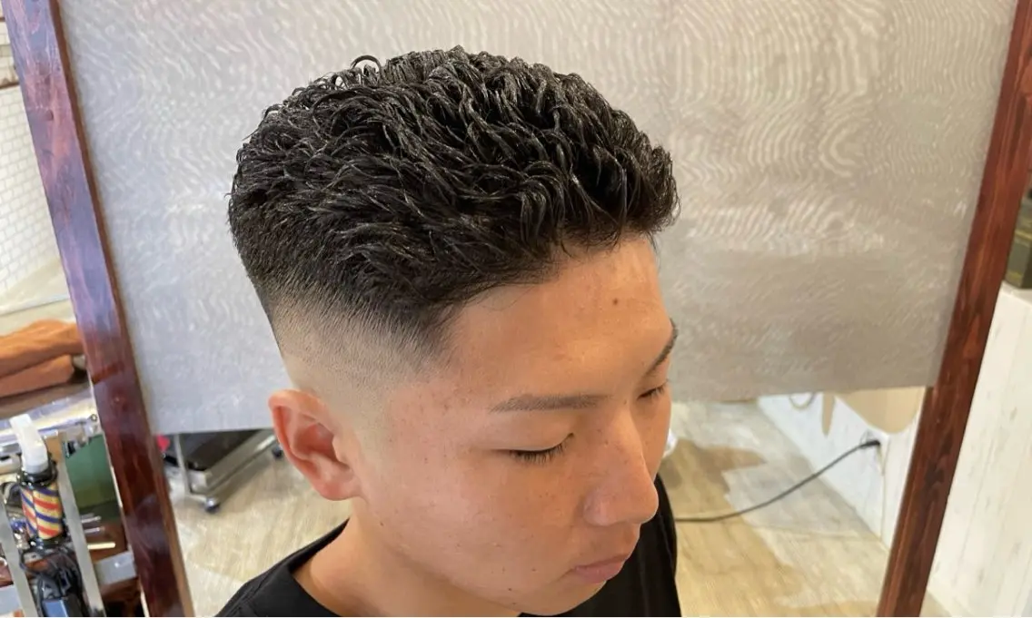 パーマ メンズ 💈海外イケオジヘア 💈大村大心のヘアスタイル
