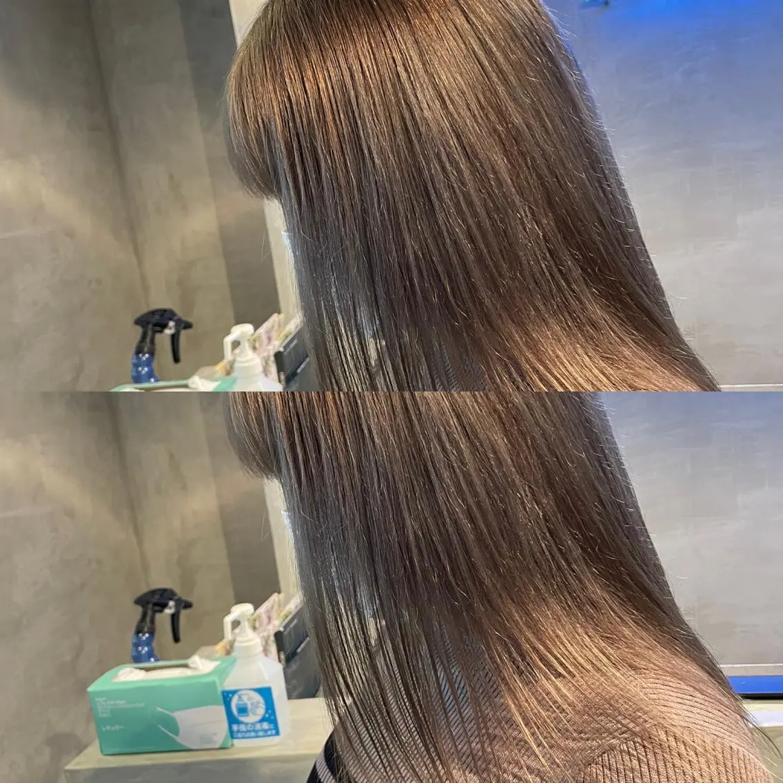 ロング カラー グレージュ ギャルの革命児 秀斗のヘアスタイル