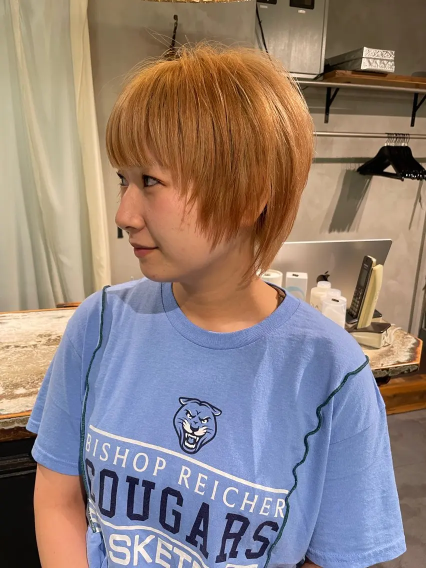 ショート レイヤーカット ショート特化✂️ harukaのヘアスタイル