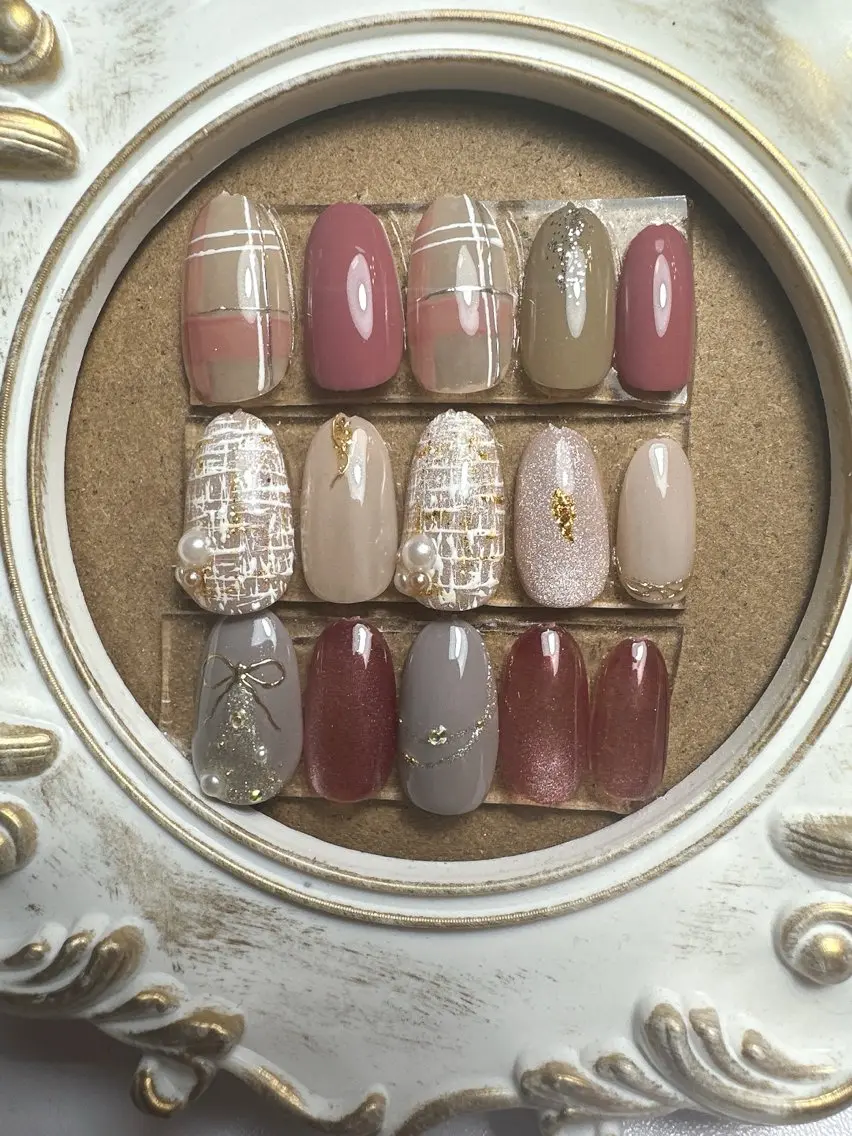 セミロング shandy nailのネイルデザイン