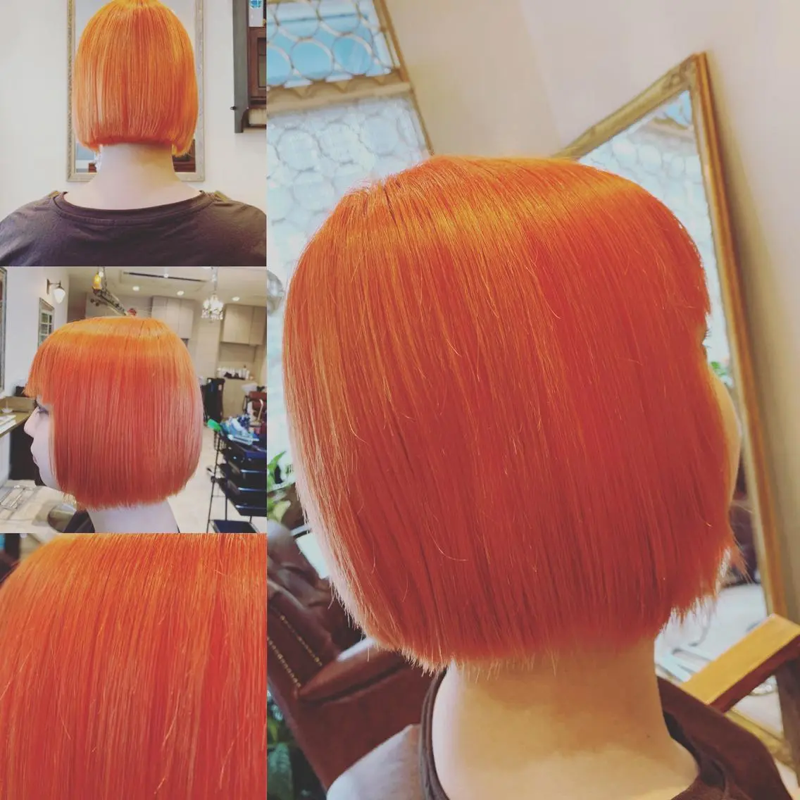 ショート カラー ブリーチ 佐藤 俊夫のヘアスタイル