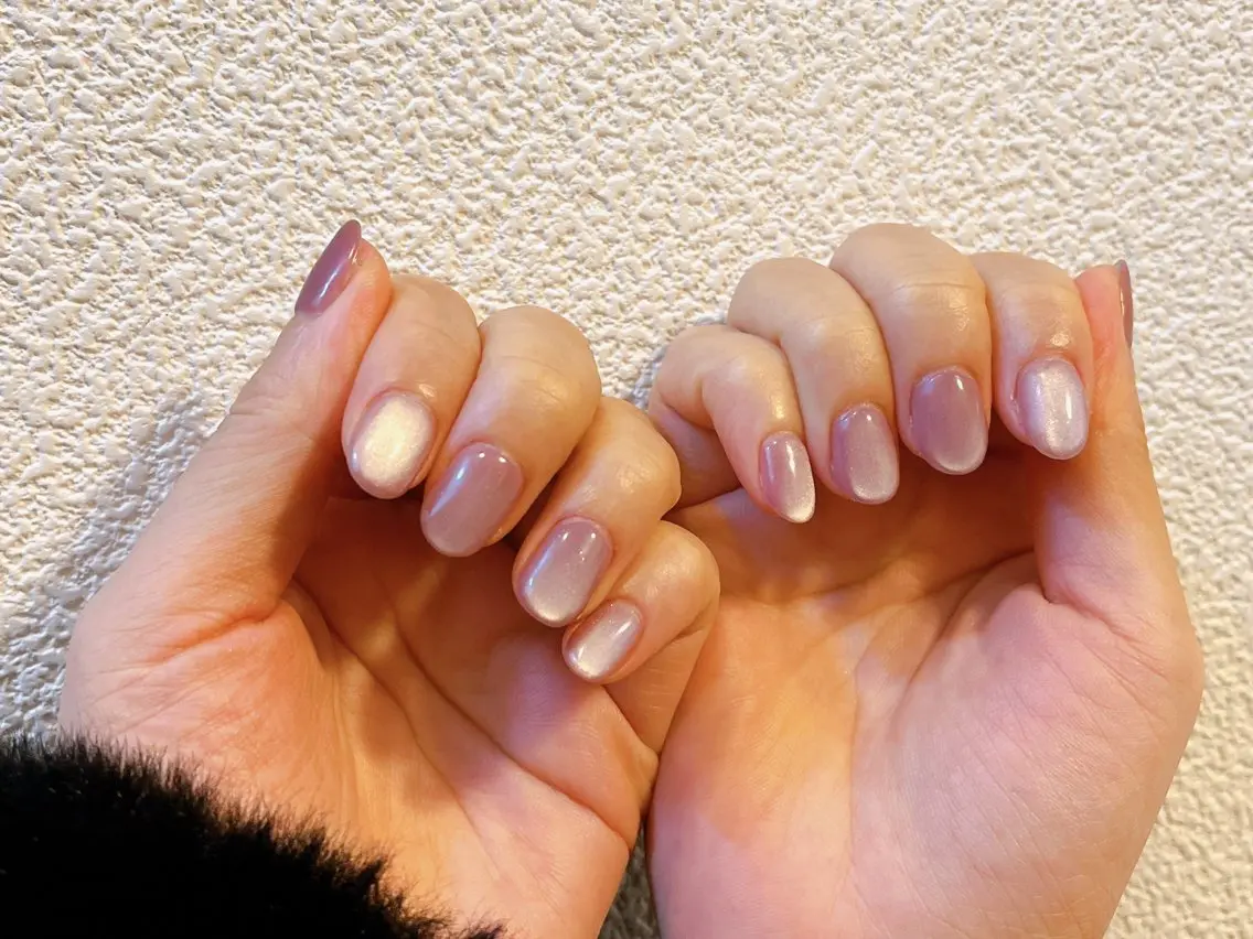 ネイル オーロラネイル フットネイル フレンチネイル ジェルネイル 韓国ネイル ハンドネイル mogunail &blowのネイルデザイン