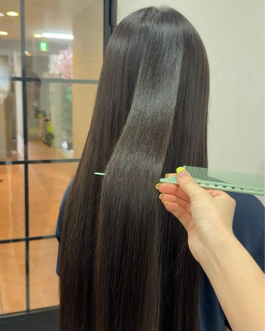 【スタンダードプラン】縮毛矯正＋カット＋3stepトリートメントの写真