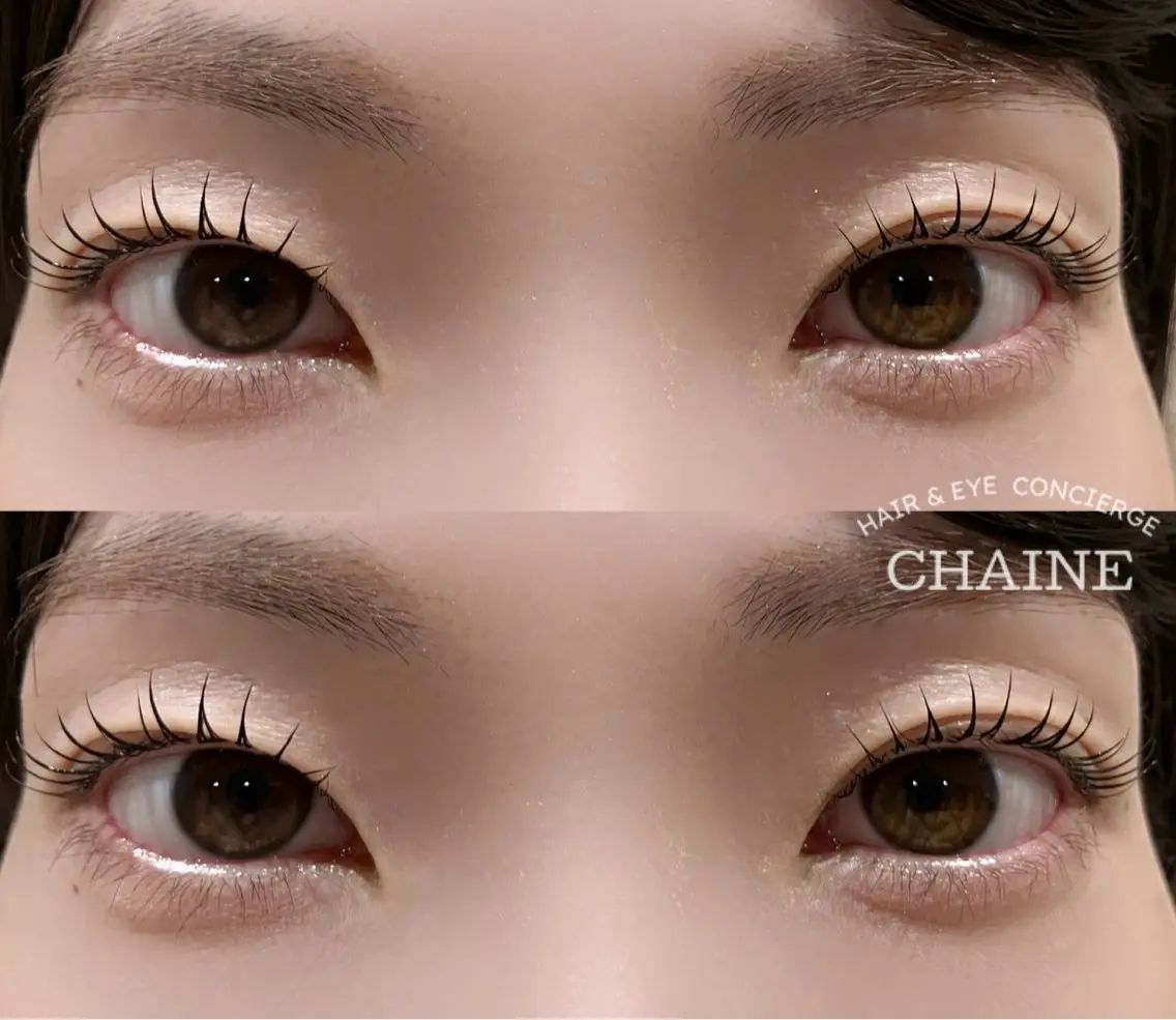 マツエク・マツパ マツパ CHAINE🫧 MIWAのマツエク・マツパデザイン