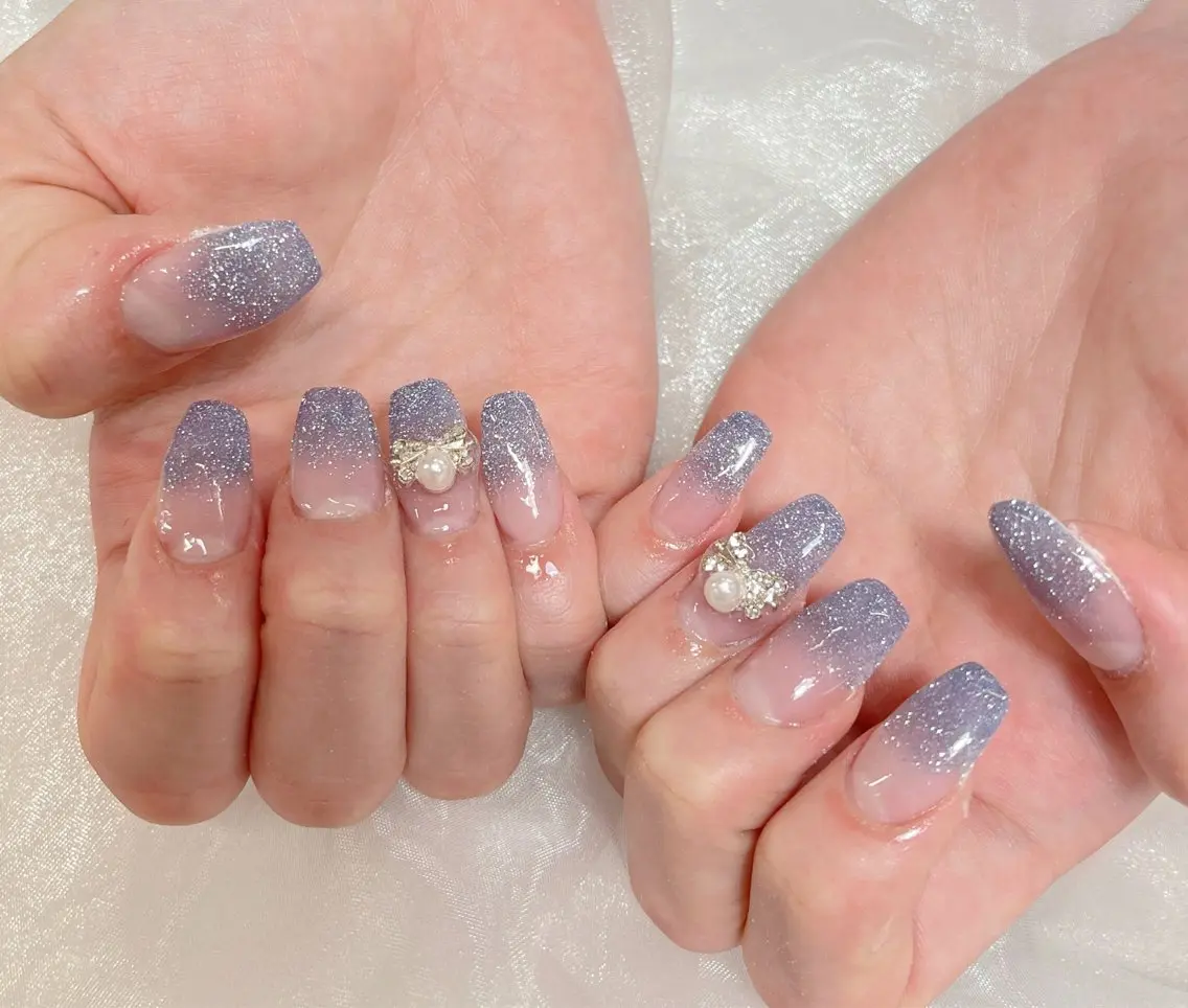ネイル candy nail 韓国風ワンホンネイルのネイルデザイン