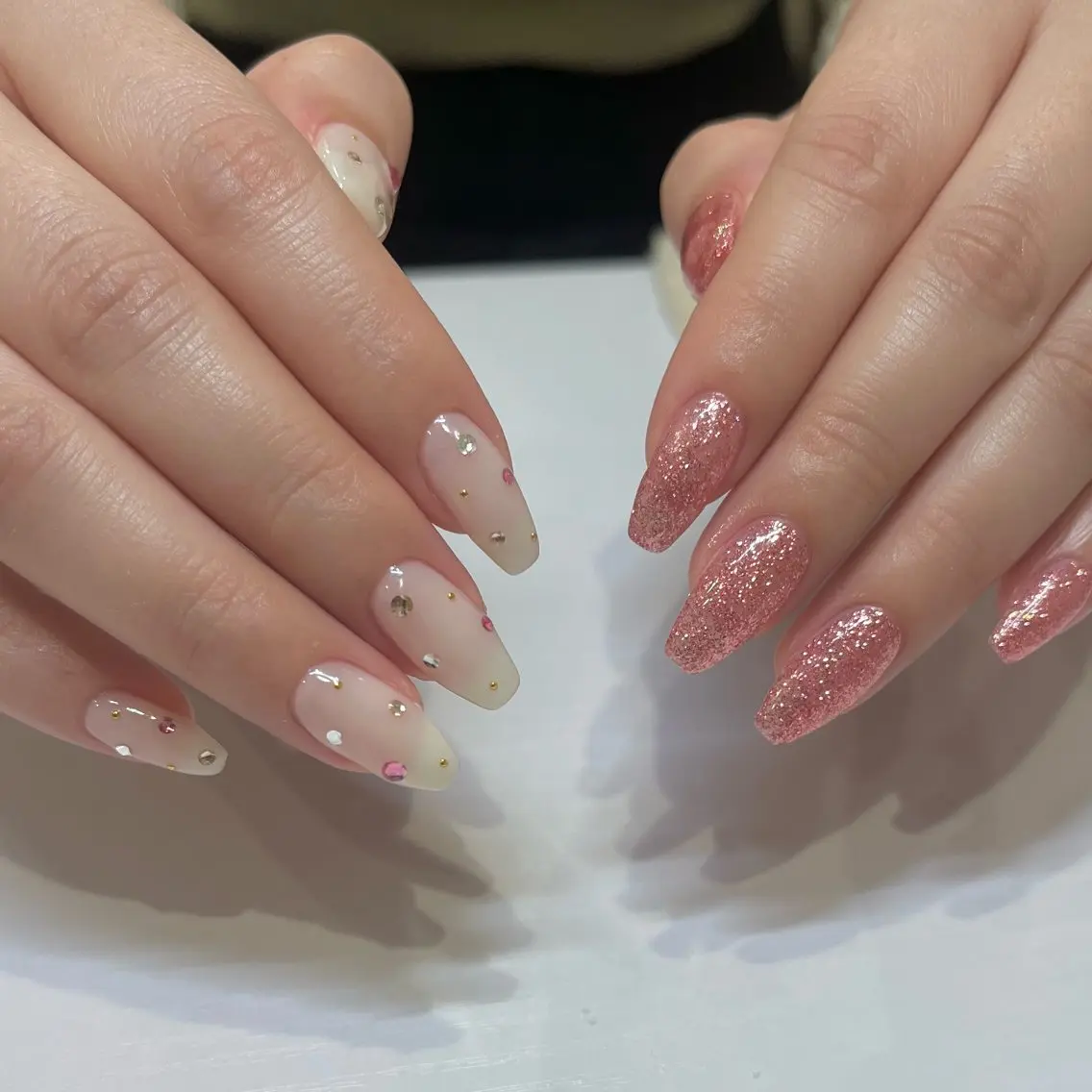 ネイル NAO🐰🎀 ちゅるん⌇パラジェルのネイルデザイン