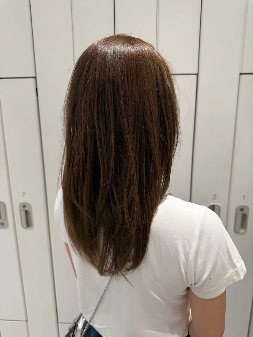 セミロング Unami/渋谷 TSUKIのヘアスタイル