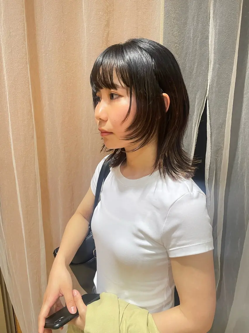 ミディアム ボブ/ショート 吉田竣のヘアスタイル