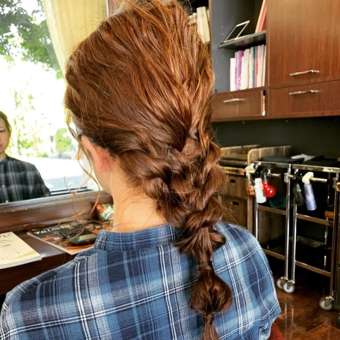 ヘアアレンジ おせ ちさとのヘアスタイル