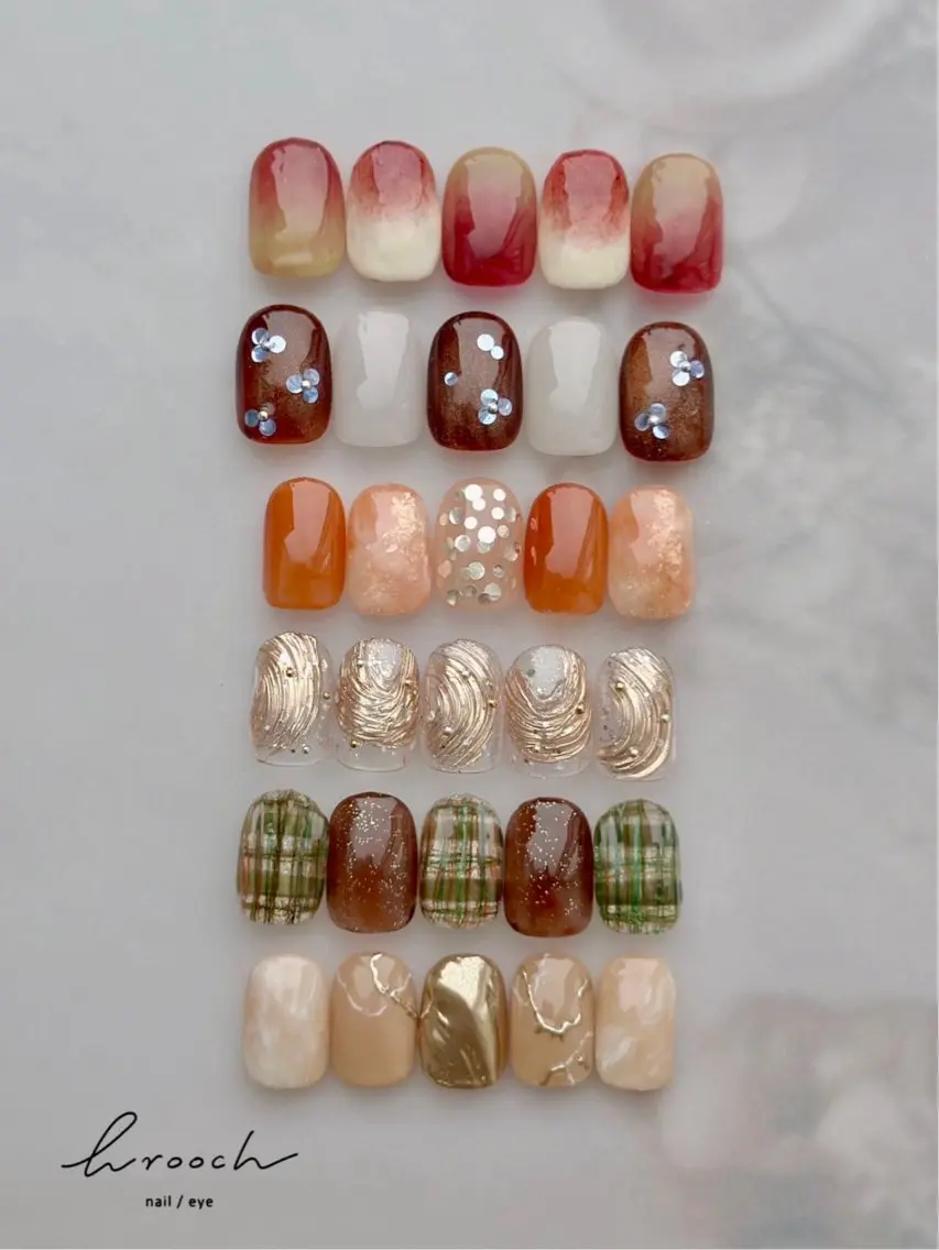 ネイル ハンドネイル BRooCH 市川かおりのネイルデザイン